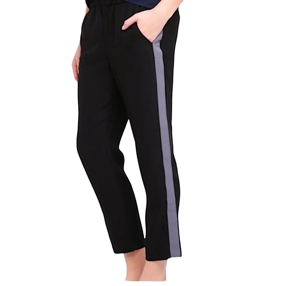 BANANA REPUBLIC: NWT Hayden Track Pants with Side Stripe - Size XL